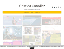 Tablet Screenshot of griseldagonzalez.com